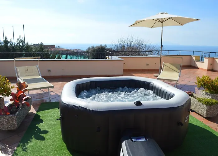 Mary\'S Dream - Villa Overlooking Capri And Ischia In Sorrento Peninsula